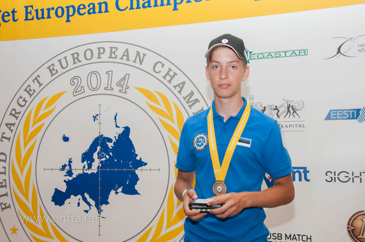 Category PCP class Junior 3rd place - Rein Jr Reinu EE